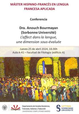 Conférence de Anouch Bourmayan (Sorbonne Université) jeudi 25 avril 2024 18h00, A-41